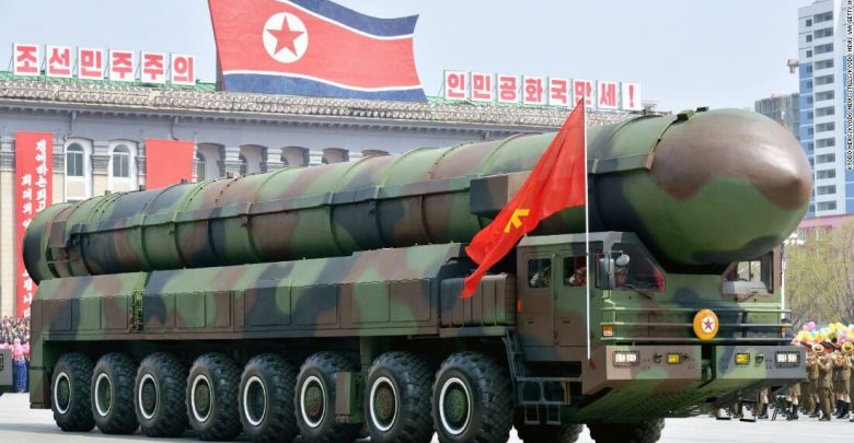 رژه موشک های کره شمالی