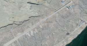 تصاویر ماهواره ای پایگاه پهپادی ایران در جزیره قشم