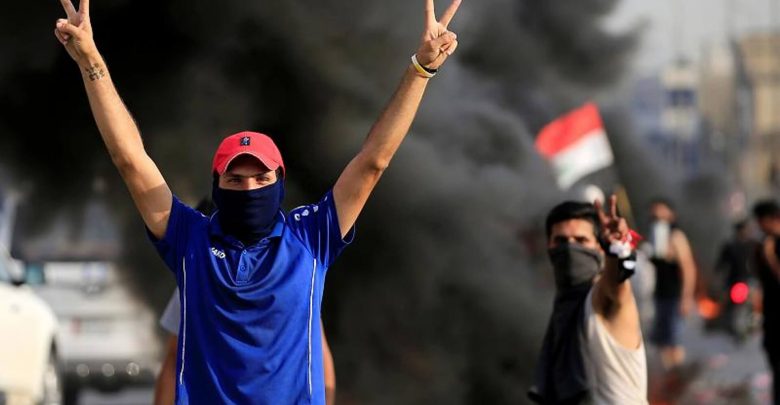 بررسی بازتاب اعتراضات عراق در توییتر